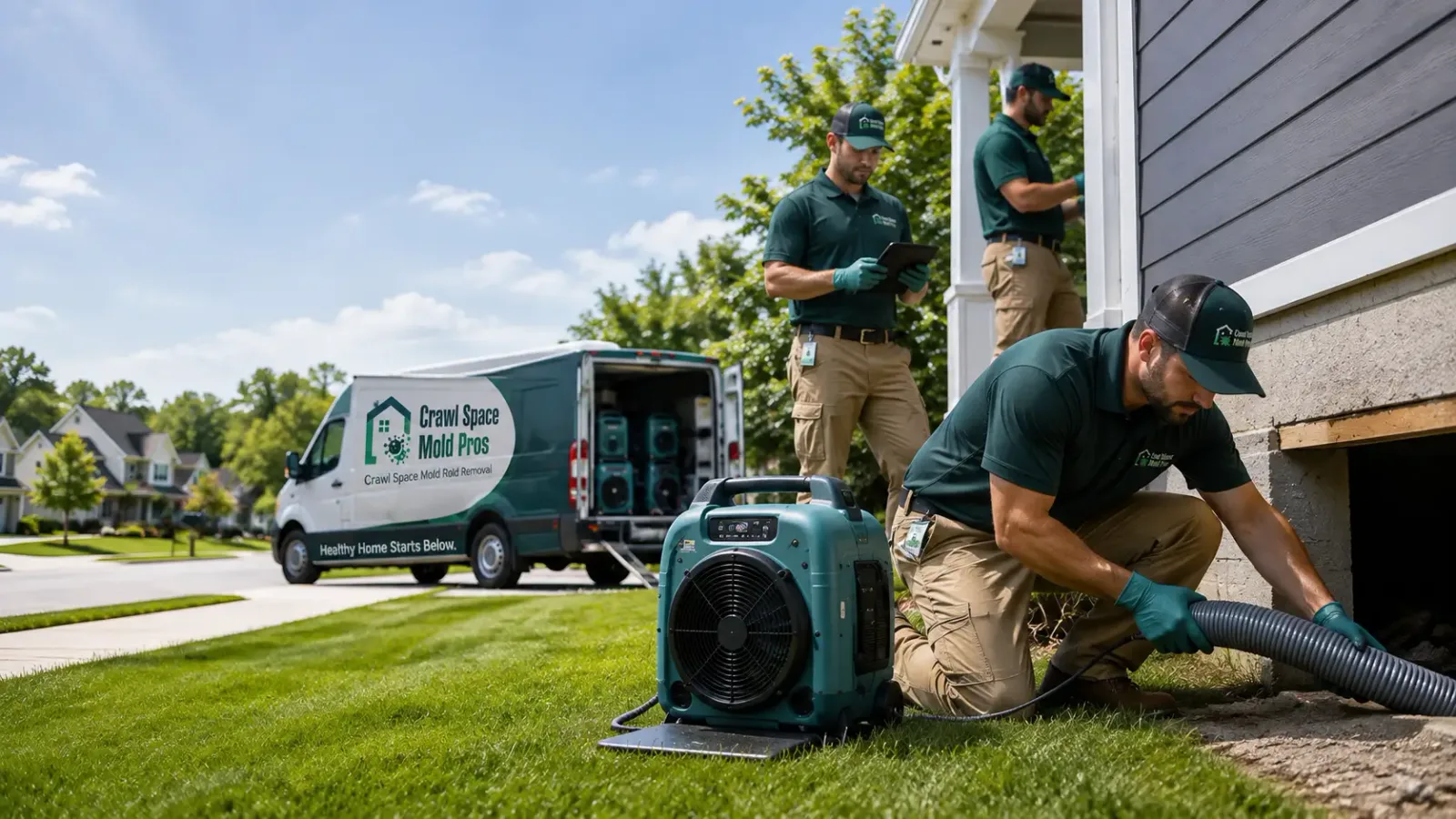 Crawl Space Mold Removal in Bluefield, VA